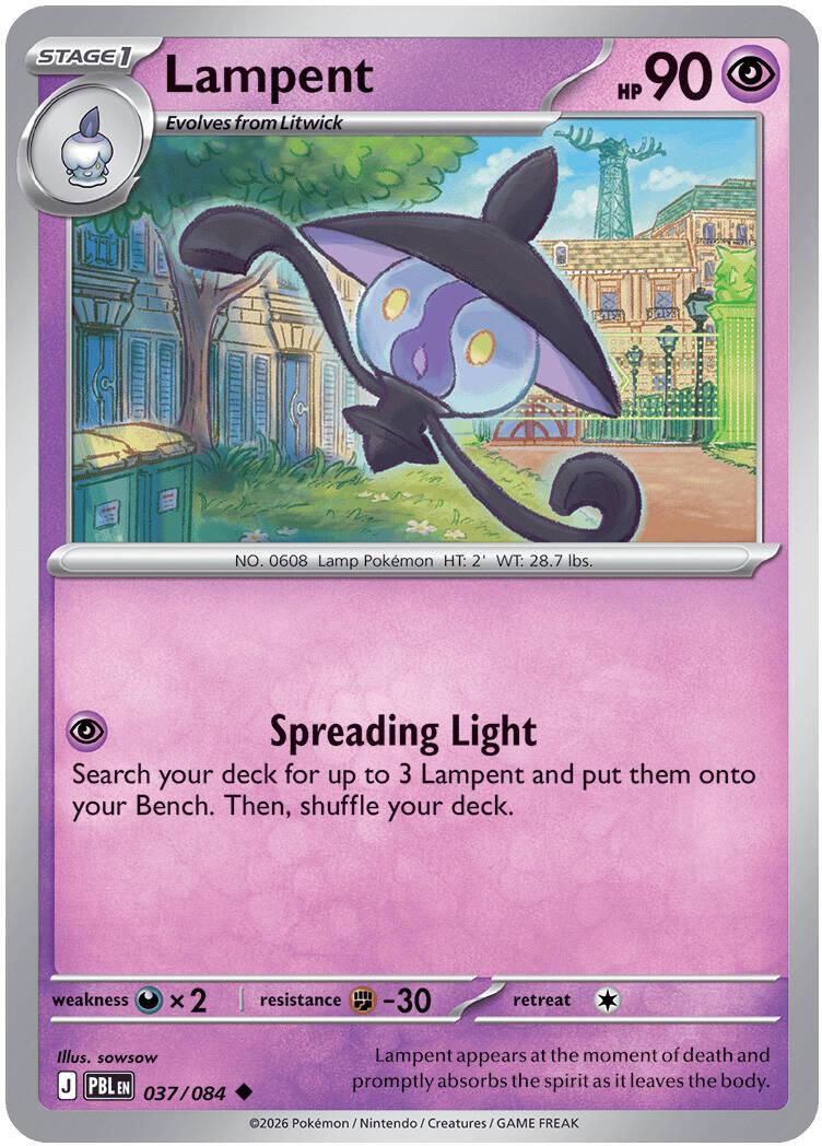 Lampent - 037/084 - Uncommon