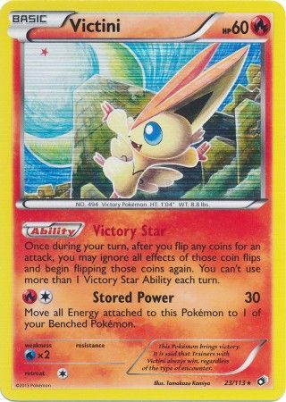 Victini - 23/113 - Holo Rare