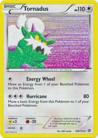 Tornadus - 108/113 - Holo Rare