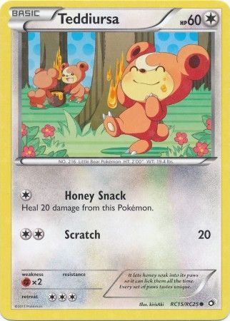 Teddiursa - RC15/RC25 - Common