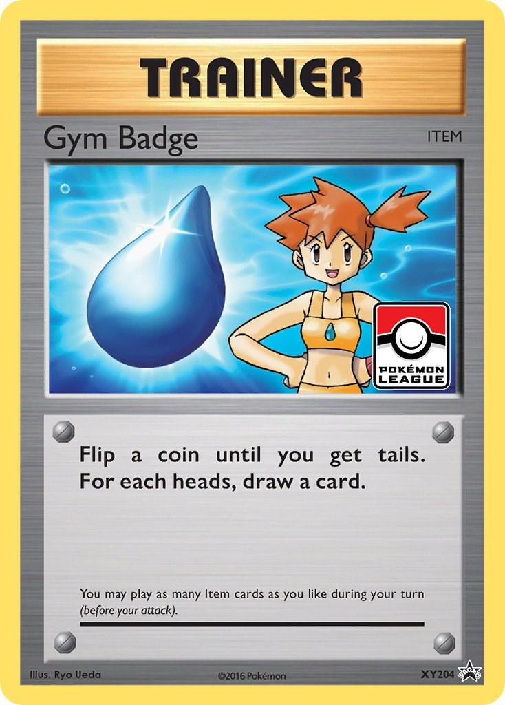 Gym Badge Misty - XY204 - holo promo