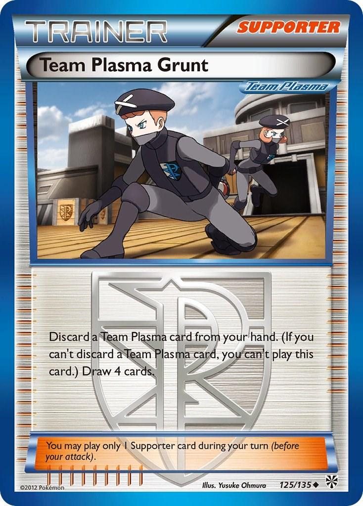 Team Plasma Grunt - 125/135 - uncommon