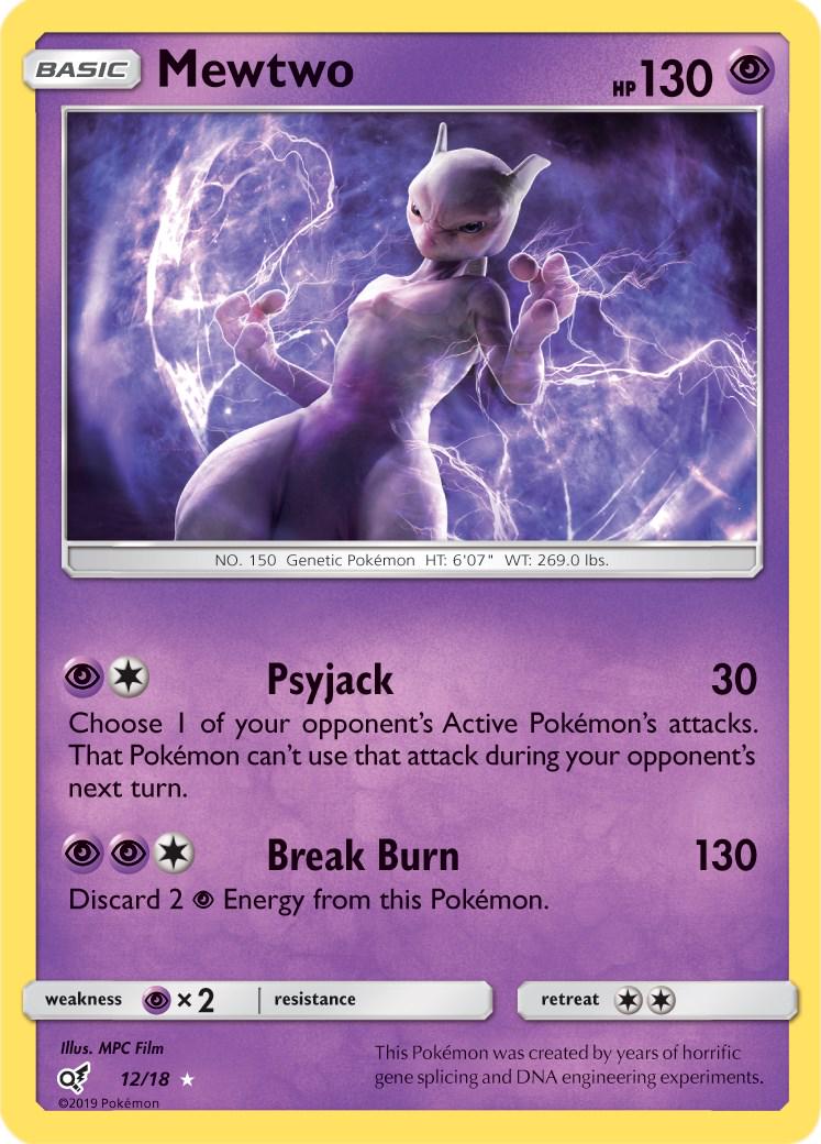 Mewtwo - 12/18 - Holo rare