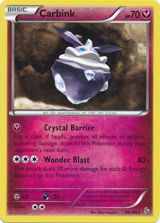 Carbink - 68/106 - Rare