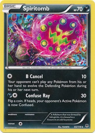 Spiritomb - 55/119 - Rare