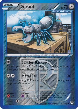 Durant - 92/135 - Uncommon Reverse Holo