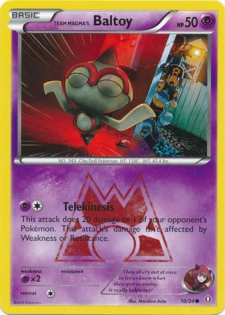 Team Magma's Baltoy - 10/34 - Common