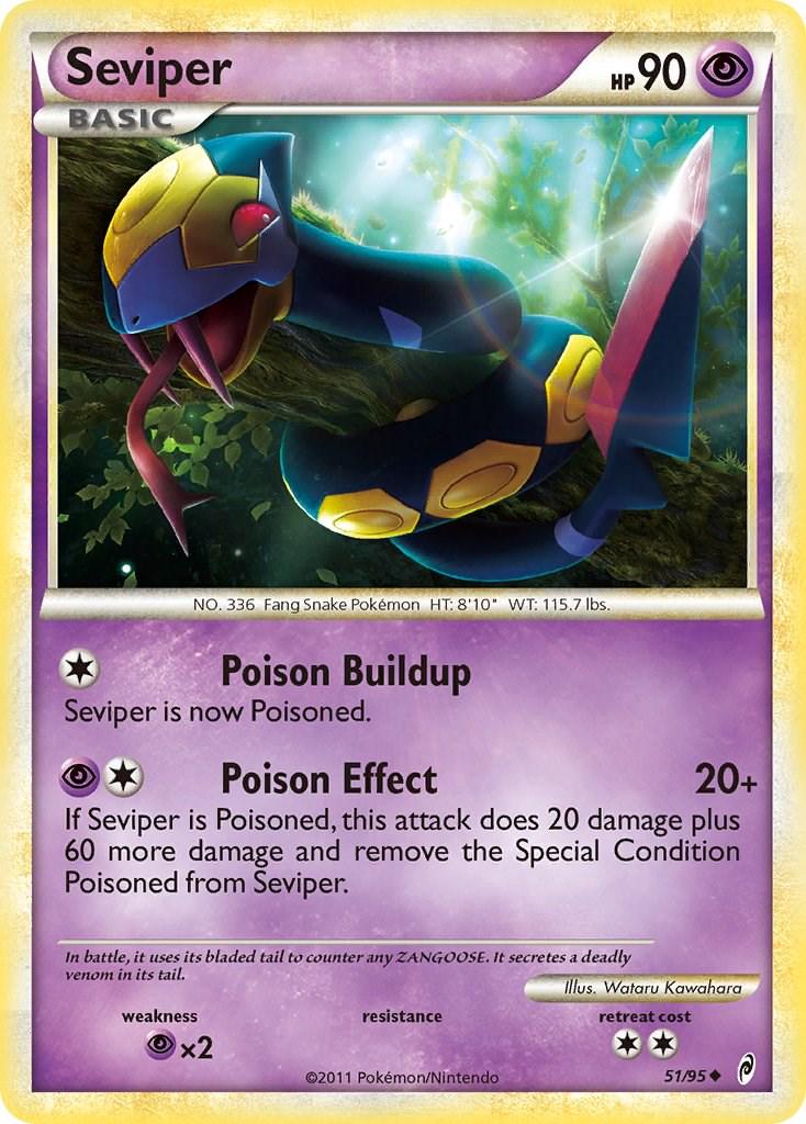 Seviper - 51/95 - Uncommon