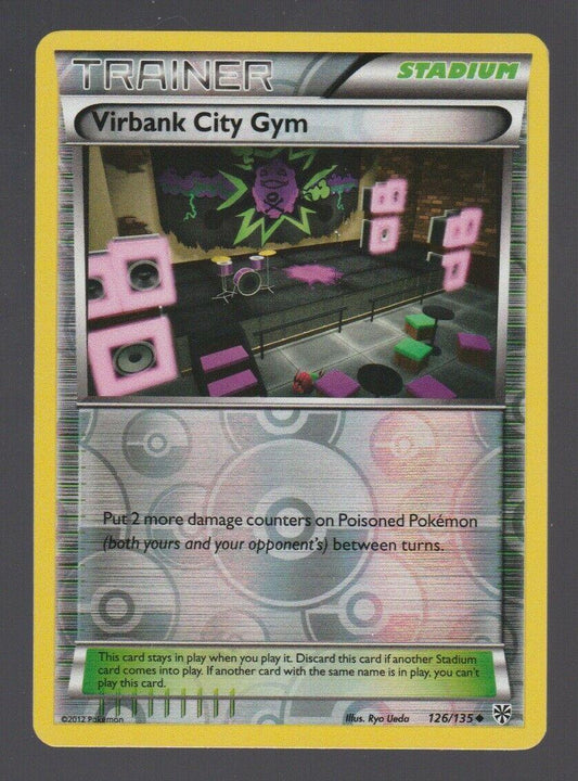 Virbank City Gym - 126/135 - uncommon reverse holo