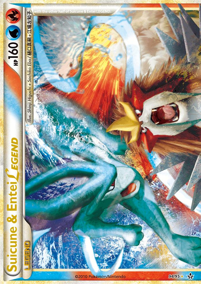 Suicune & Entei [Legend] - 94/95 - Ultra rare