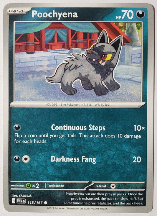 Poochyena - 113/167 - Common