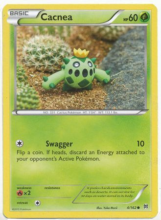 Cacnea - 4/162 - Common - Yuka Morii
