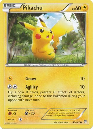 Pikachu - 48/162 - Common