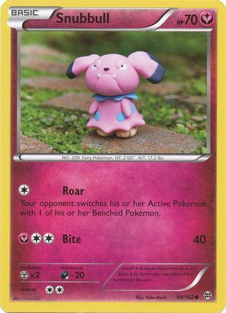 Snubbull - 98/162 - Common