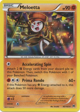 Meloetta - 85/162 - Holo Rare