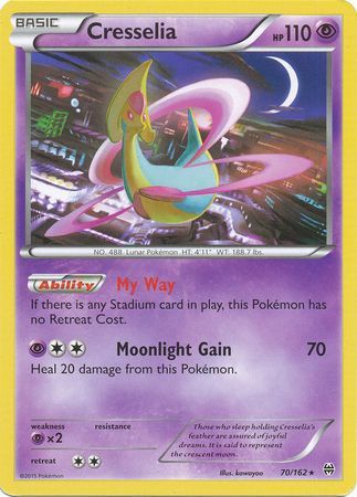 Cresselia - 70/162 - Rare