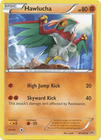 Hawlucha - 87/162 - Rare