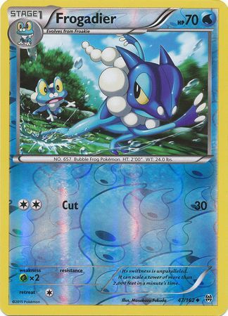Frogadier - 47/162 - Uncommon Reverse Holo