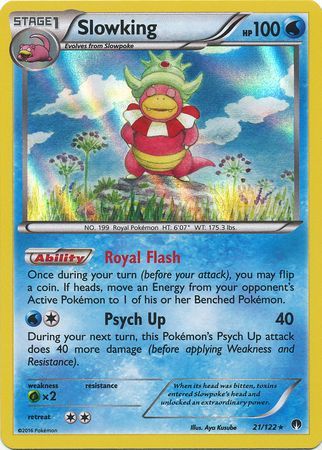 Slowking - 21/122 - Holo Rare