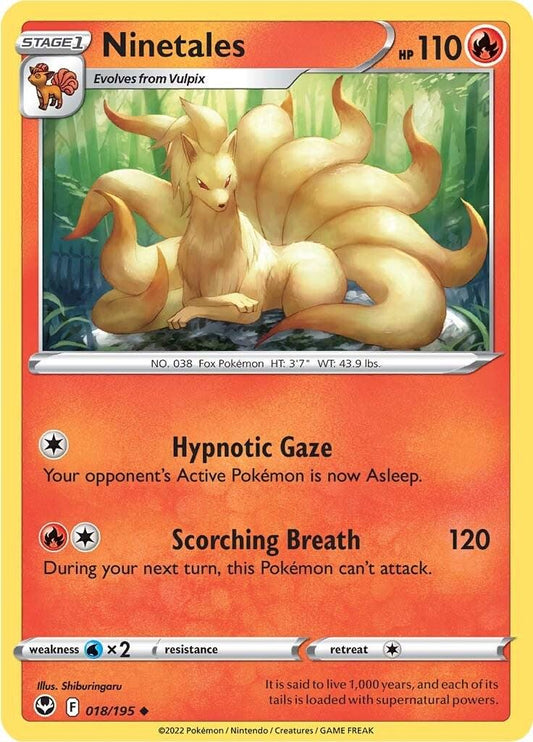 Ninetales - 018/195 - Uncommon - Vualá sellado