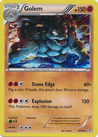 Golem - 45/83 - Holo Rare