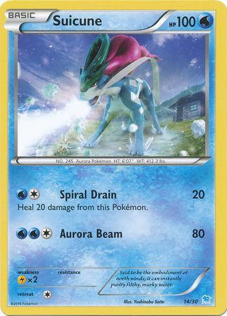 Suicune - 14/30 - Suicune Trainer Kit