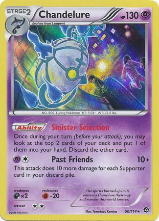 Chandelure - 50/114 - Holo Rare