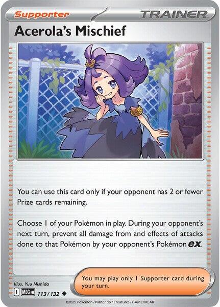 Acerola´s Mischief - 113/132 - Uncommon