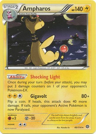 Ampharos - 40/114 - Rare