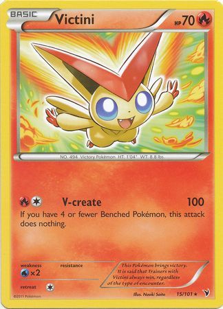 Victini - 15/101 - Rare