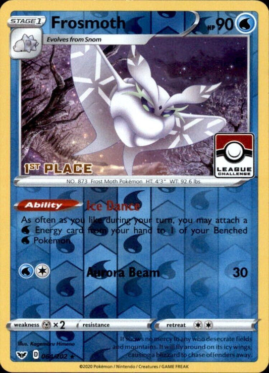 Frosmoth - 064/202 - Rare reverse holo -