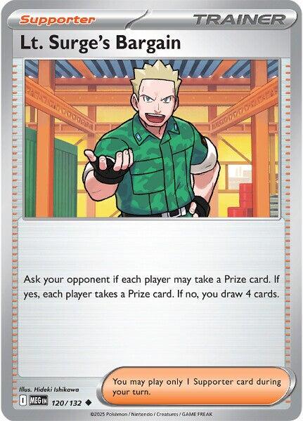 Lt. Surge´s Bargain - 120/132 - Uncommon