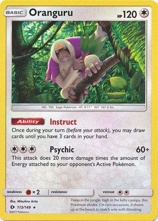 Oranguru - 113/149 - Rare