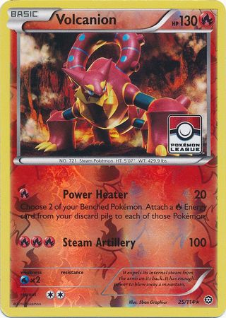 Volcanion - 25/114 - League Promo
