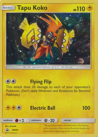 Tapu Koko - SM30 - Holo Promo