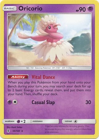 Oricorio - 55/145 - Rare