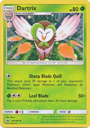Dartrix - 10/149 - Alternate Holo Promo