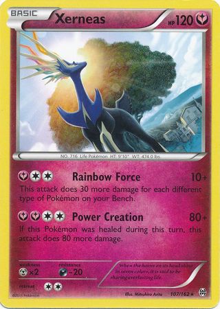 Xerneas - 107/162 - Rare