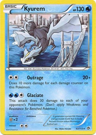 Kyurem - 43/113 - Rare