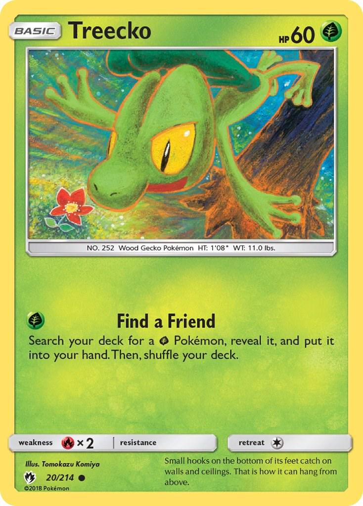 Treecko - 20/214 - Common - Tomokatzu Komiya