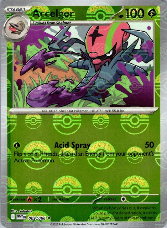 Accelgor - 009/086  - Pokeball Holo