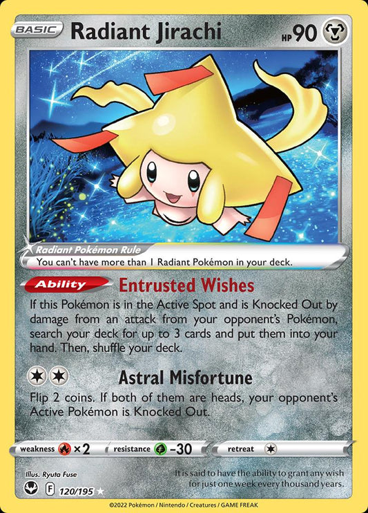 Radiant Jirachi - 120/195 - Ultra Rare