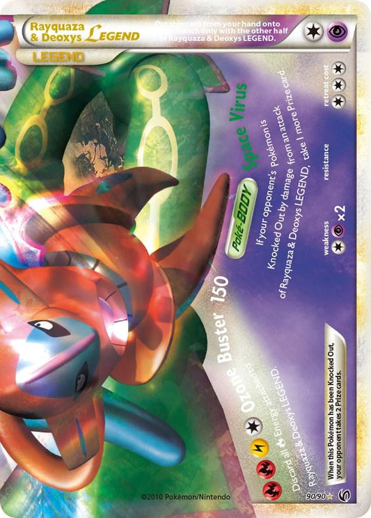 Rayquaza & Deoxys [Legend] - 90/90 - Ultra rare