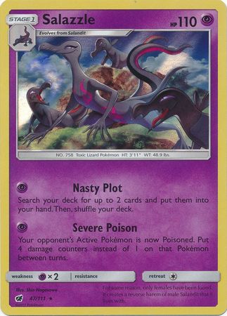 Salazzle - 47/111 - Holo Rare