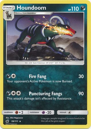 Houndoom - 59/111 - Rare