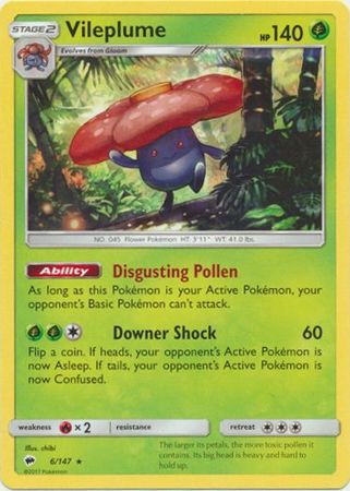 Vileplume - 6/147 - Rare