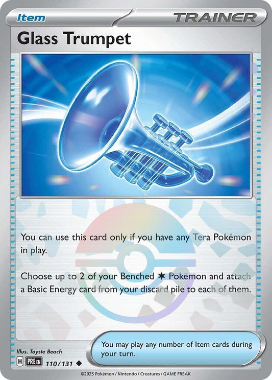 Glass Trumpet - 110/131 - Uncommon Reverse Pokeball