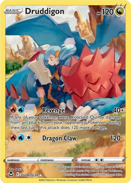 Druddigon - TG09/TG30 - Trainers Gallery Rare