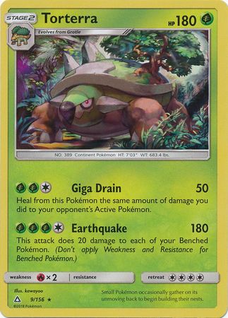 Torterra - 9/156 -Rare