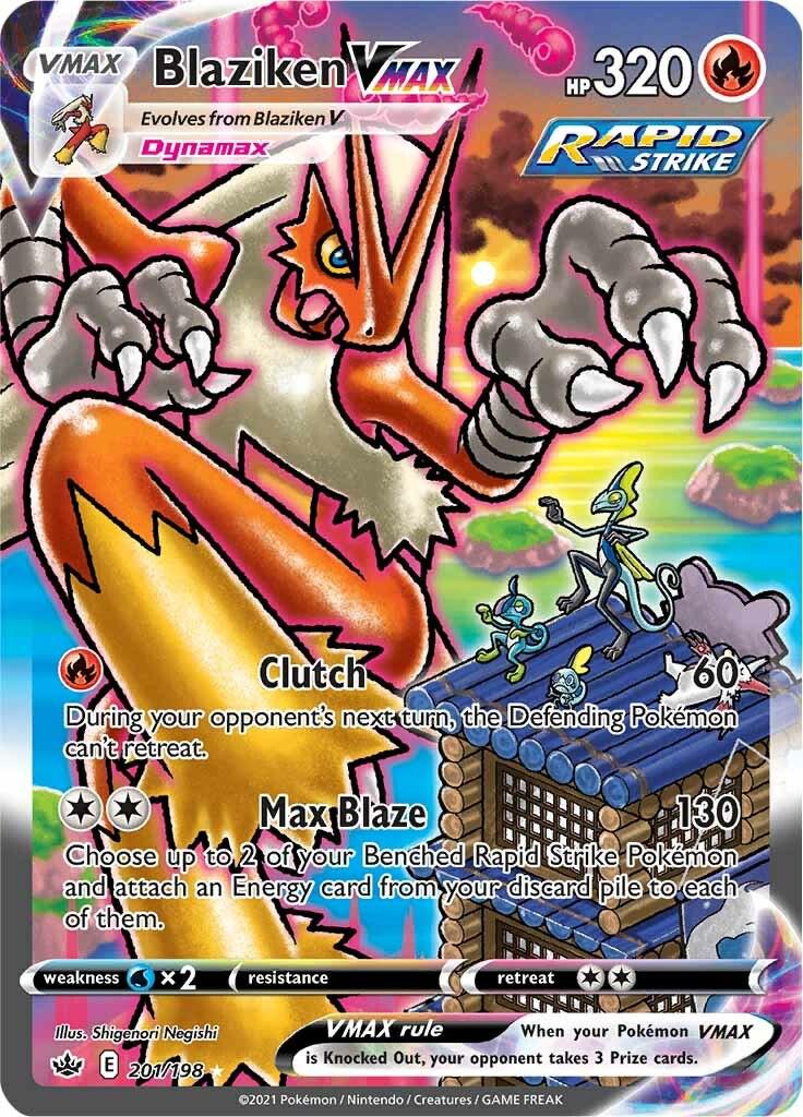 Blaziken VMAX - 201/198 - Special illustration rare